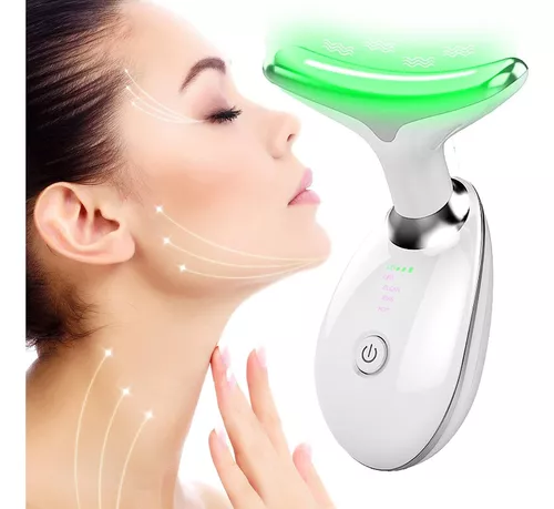 Masajeador Papada Facial Luz Led