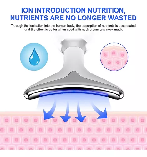 Masajeador Papada Facial Luz Led