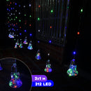 Cortina Micro Led Estilo Campana 1616v