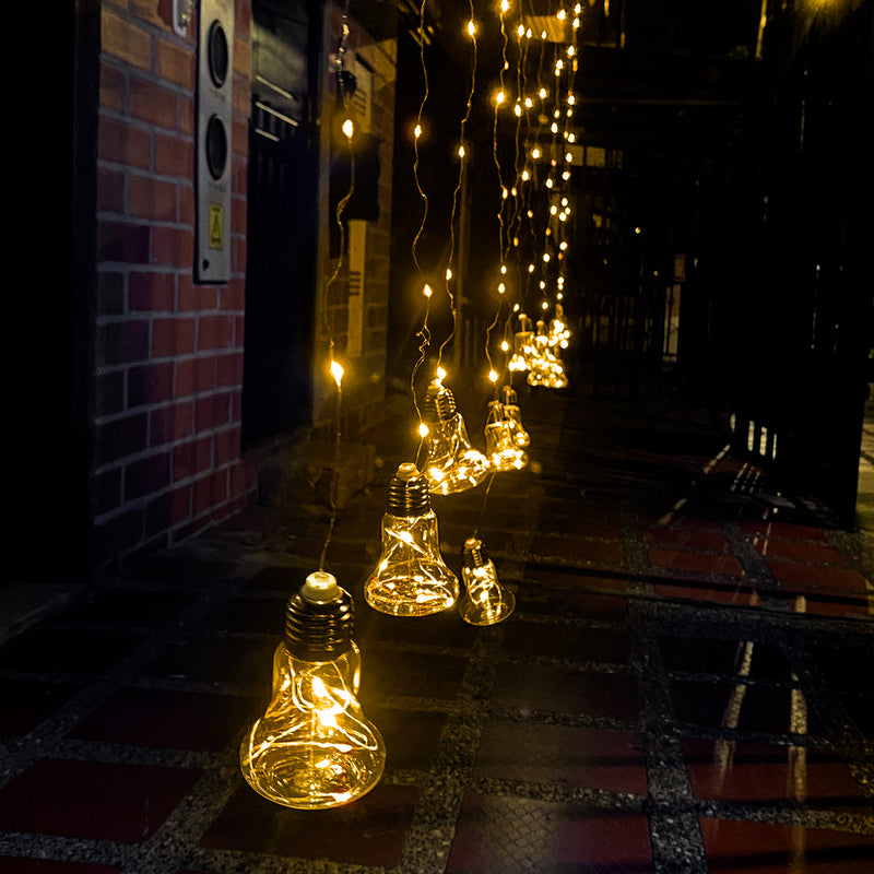 Cortina Micro Led Estilo Campana 1616v