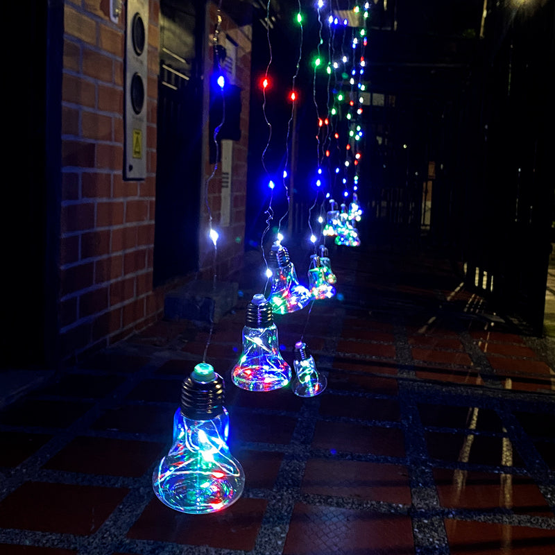 Cortina Micro Led Estilo Campana 1616v